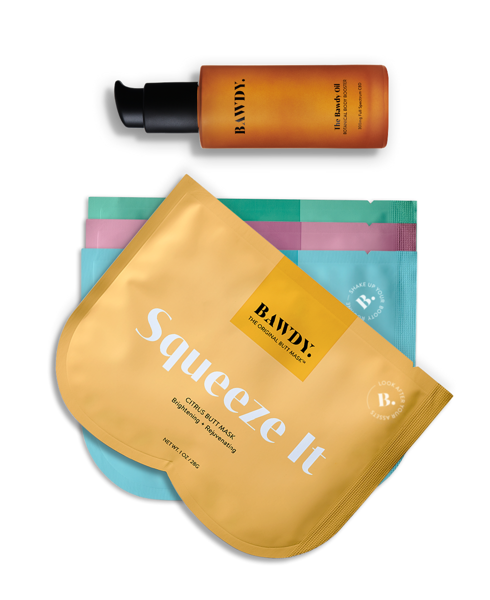 Bawdy Basics The Original Butt Masks & Body Oil Bawdy Beauty